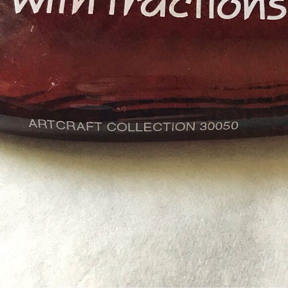 Amusing Comical Mathematical Quote Amber Brown FlatMarble Glass Paperweight - Picture 14 of 14